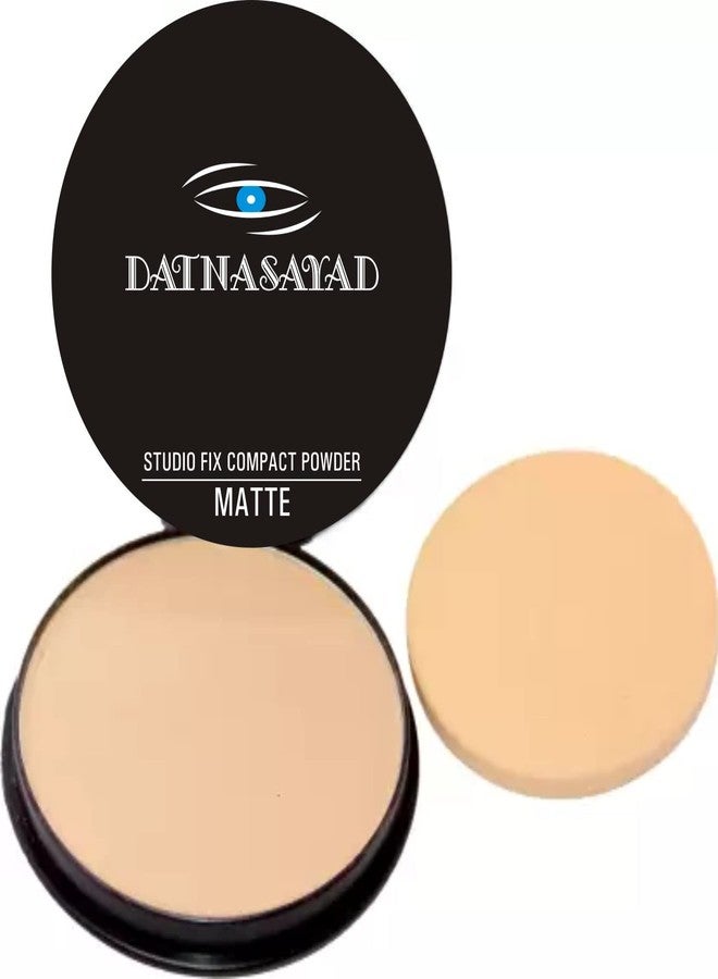 DATNASAYAD Studio Fix Natural Shade Matte Full Coverage Compact Powder For Women & Girls - (Pack of 1) - Image 2