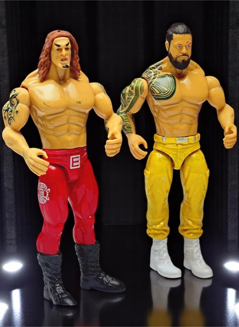 Ultimate Warrior Set of 6 Wrestlers for Kids - Image 5