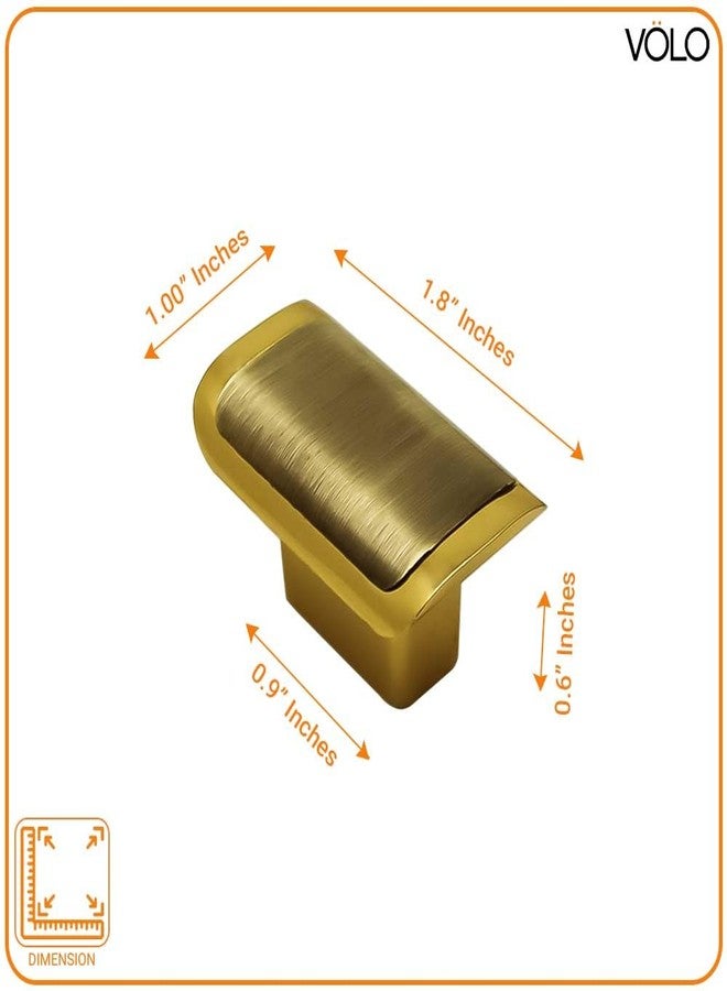 VOLO Pvd Gold Antique Cabinet Drawer Knob/knobs for Drawers/Drawer knobs/Handle/knobs for cabinets/Pull Handle (S-182, Gold_Antique) (4) - Image 4