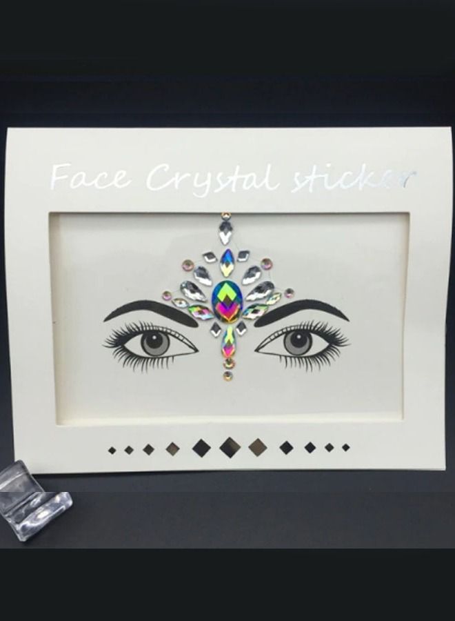 ملصقات تاتو كريستاليه للوجه