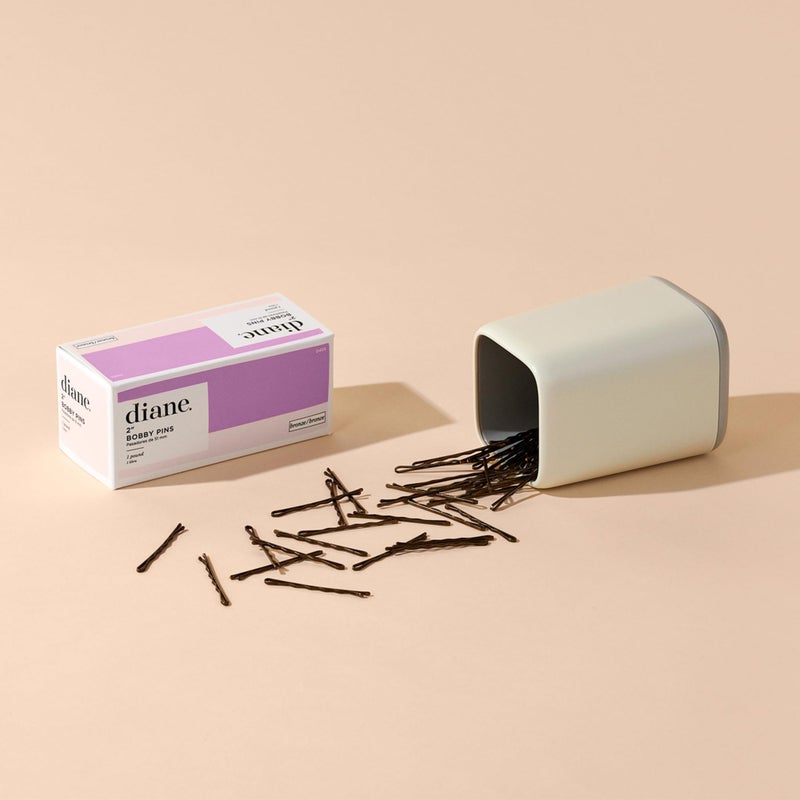 Diane 2â€ Black Bobby Pins for Women, Girls, Hairdressing, Salon, Hair Pins with Ball Tips for Securing Updos, Flyaways (Approximately 600 Pins) - Image 4