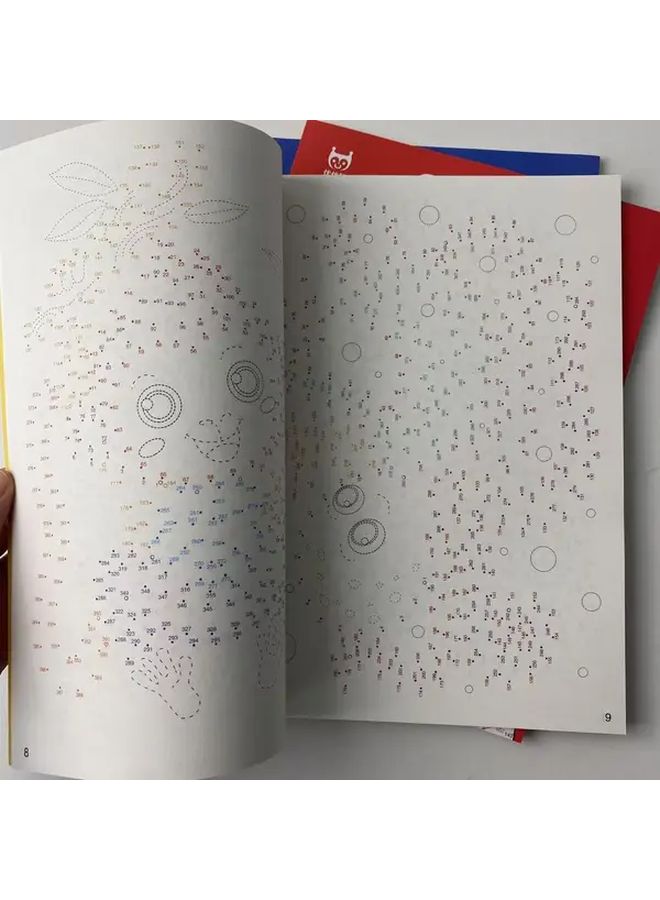 Level 1 Number Connect Drawing Book 44 Complex Patterns 2 Answer Sheets Brain Training Focus Gift - Image 4