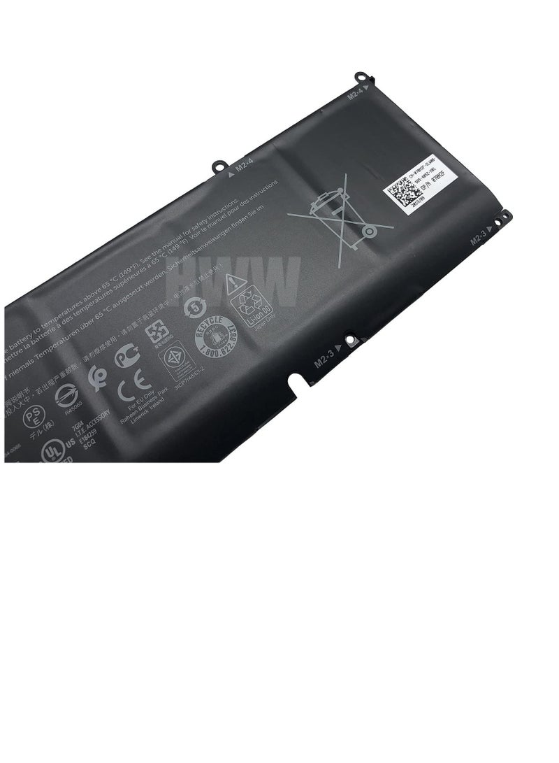 Zexen 11.4V 86Wh 69KF2 Battery Compatible with Dell Alienware M15 M17 R3 Precision 5550 XPS 15 9500 8FCTC 70N2F M59JH Series - Image 2