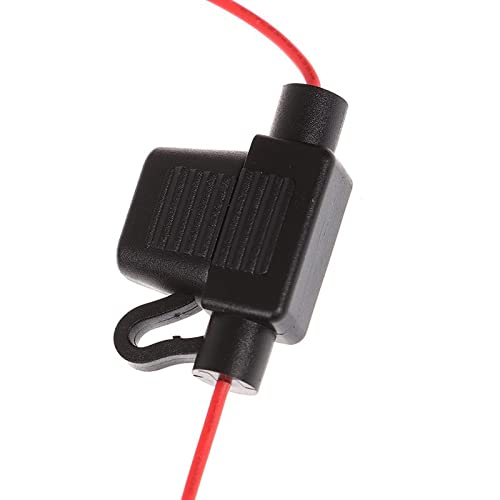 Azuocn Universal Car Stereo FM Radio Antenna Signal Booster Amplifier Amp,12V Power Supply DIN Plug Connector Adapter for Vehicle Truck SUV Car Audio Radio Stereo Media Head Unit Receiver - Image 4