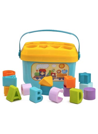 KIDSZONE Baby's First Shape Sorting Blocks Sorter Bucket for Toddler & Kids (Shape Bucket) - pzsku/Z67DE6D627F71F9E7C6EBZ/45/1745255471/e1f516e7-0153-4107-9fc4-de76a5394b91