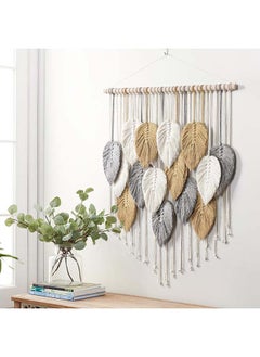 Macrame feather Wall Hanging Boho Leaves Macrame Tapestry Wall Decor Handmade x 60 - pzsku/Z67DE73927769963C39BDZ/45/_/1716807327/2c1dc174-e90c-4e51-a65b-f362c08f7757