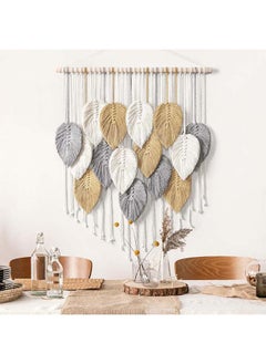 Macrame feather Wall Hanging Boho Leaves Macrame Tapestry Wall Decor Handmade x 60 - pzsku/Z67DE73927769963C39BDZ/45/_/1716807330/3782e33a-7a76-4b6b-83ef-936d1e756fa4