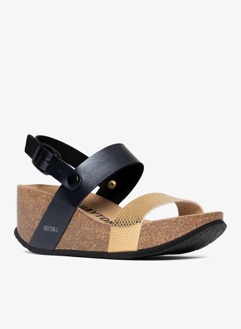 BAYTON  Selene Multi Strap Wedge Sandals for Women | Best Price UAE