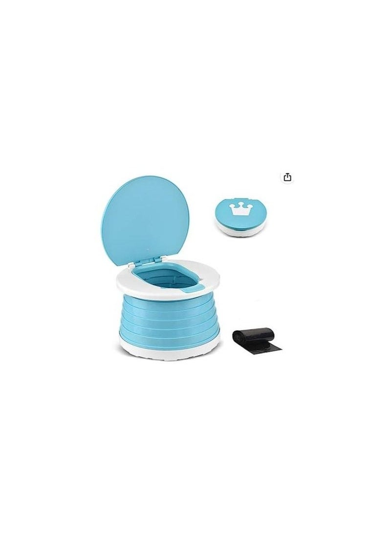 DOOKOO for Toddler Travel  Portable Folding Training Toilet Seat  Travel Potties Foldable Toilet  Travel Potty Chair for Kids  Portable Toilet for Camping  Outdoor Indoor 