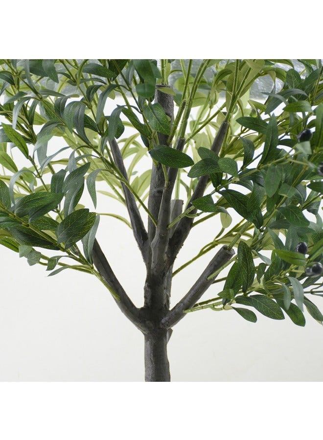 DRAMA HOME Artificial Olive Tree120 cm Tall A Touch of Nature for Your Home or Office Decor  - Image 4