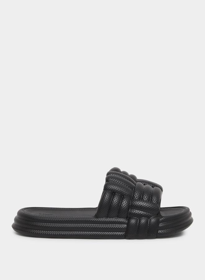 Styli Braided Slip-On Flip Flop - Image 1