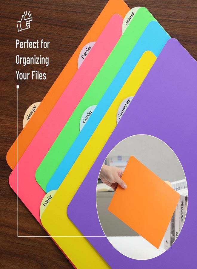 Mr. Pen- Color Block File Folders, Folder for Office School Business, Colored File Folder, - Image 5