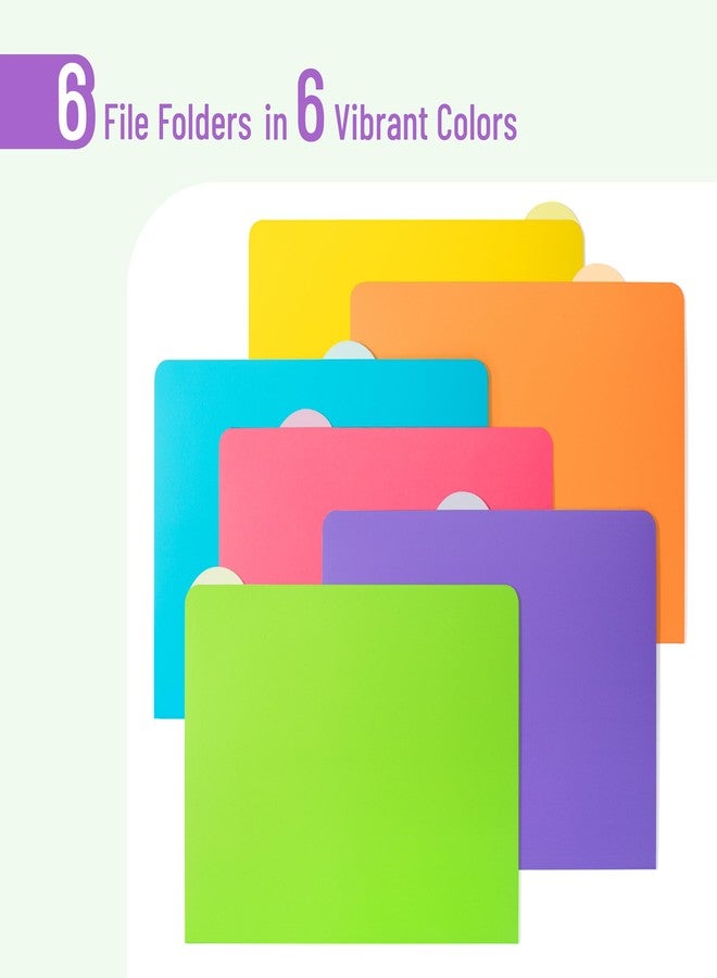 Mr. Pen- Color Block File Folders, Folder for Office School Business, Colored File Folder, - Image 2