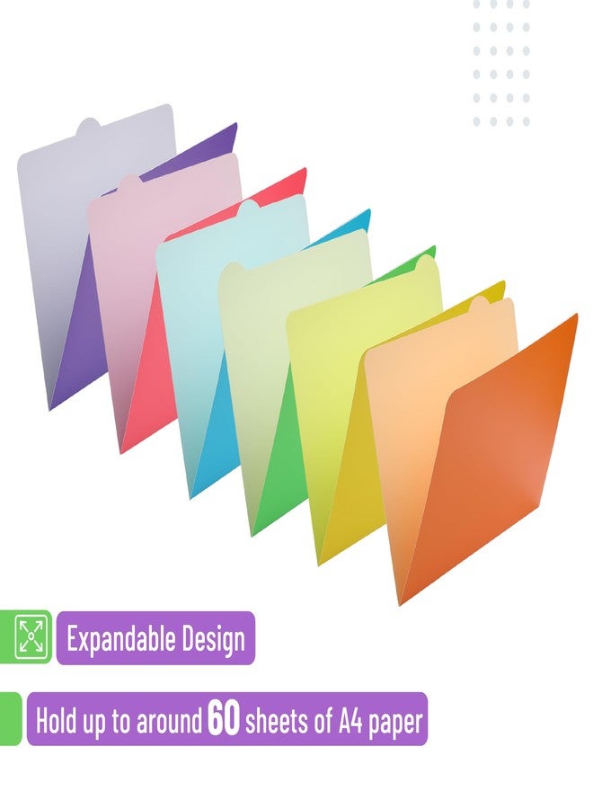 Mr. Pen- Color Block File Folders, Folder for Office School Business, Colored File Folder, - Image 4