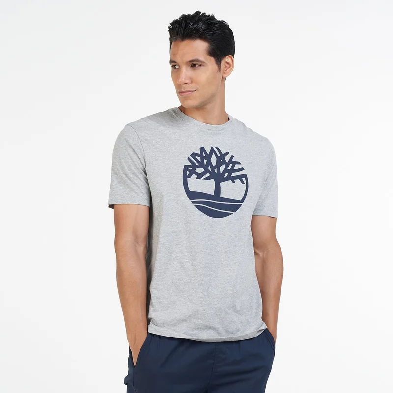 Timberland Men's Kennebec River Tree Logo T-Shirt