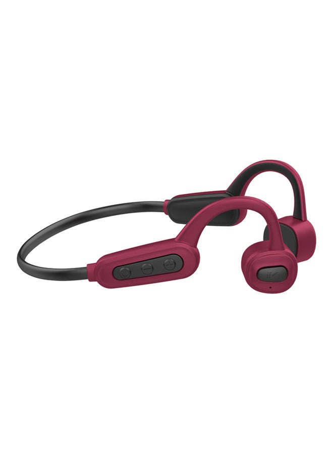 NIBEMINENT K8 Bluetooth In-Ear Neckband Earphones Red/Black - Image 1
