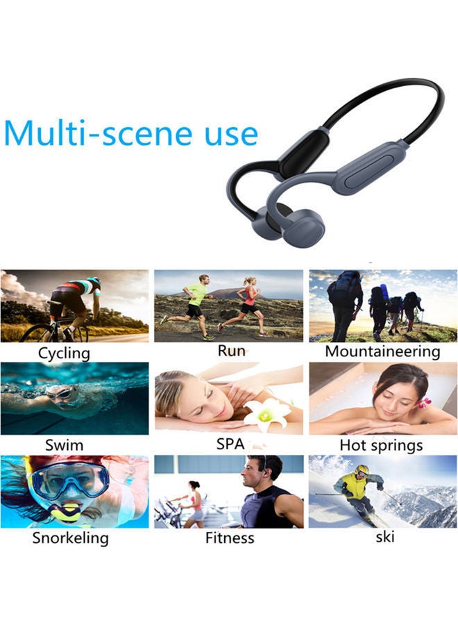 NIBEMINENT K8 Bluetooth In-Ear Neckband Earphones Red/Black - Image 5