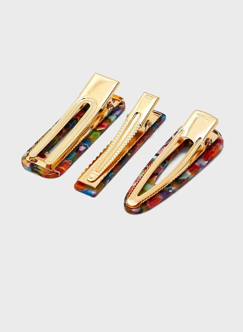 Ginger 3 Pack Hair Clip