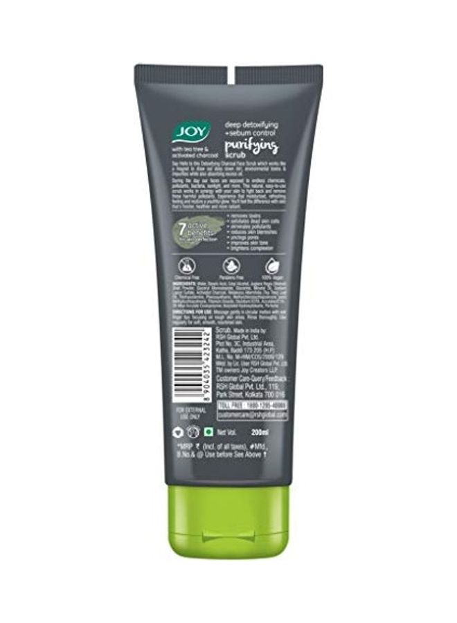 JOY Deep Detoxifying With Sebum Control Purifying Scrub Multicolour 200ml - Image 3