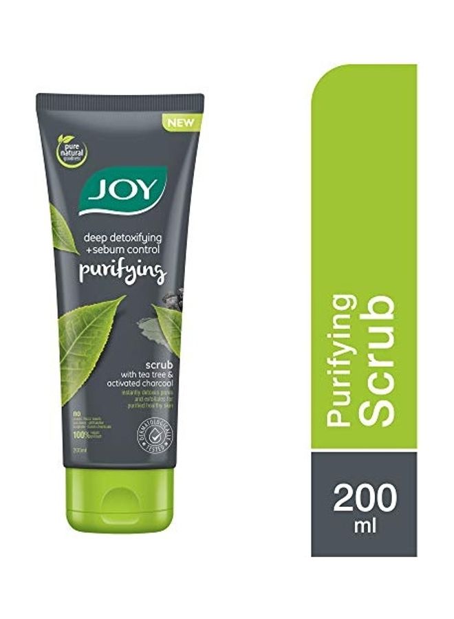 JOY Deep Detoxifying With Sebum Control Purifying Scrub Multicolour 200ml - Image 4