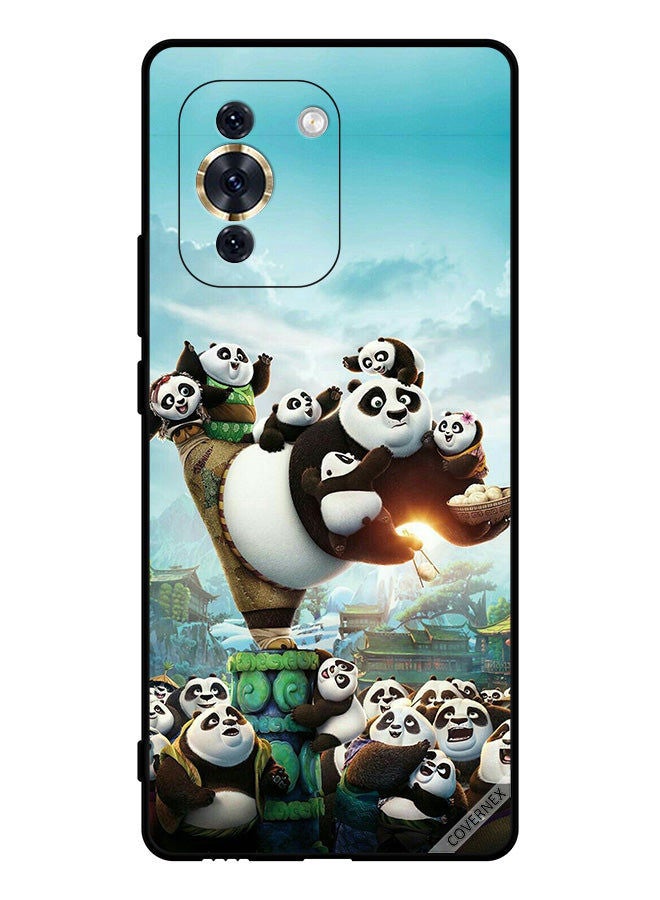 Covernex Protective Case Cover For Huawei Nova 10 Pro Panda & Babies - Image 1