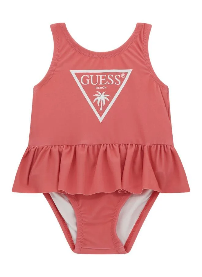 جس Kind Slogan Onesies Swimsuit