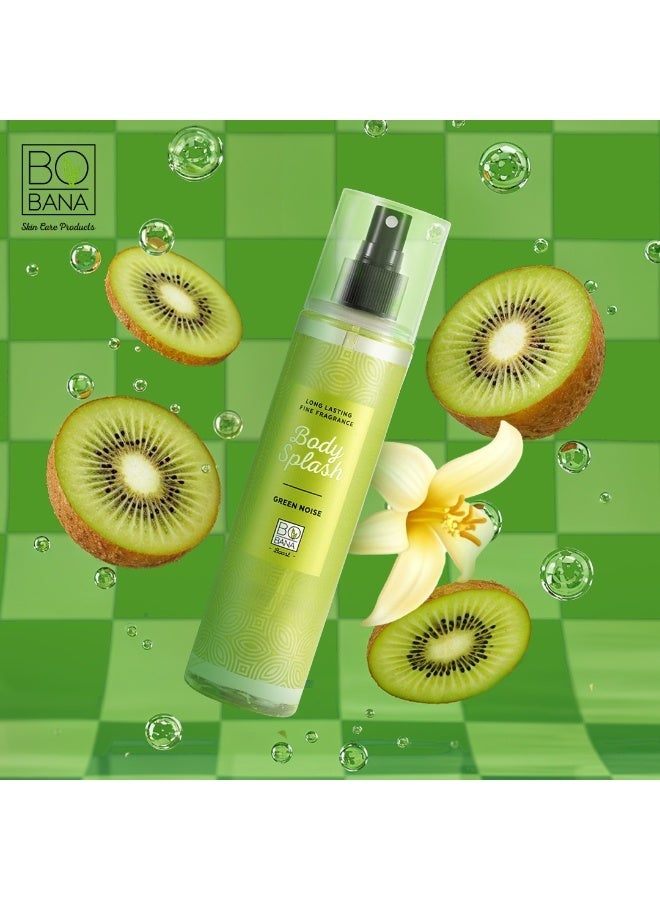 بوبانا معطر للجسم برائحة فاخرة تدوم طويلاً، الضوضاء الخضراء  250 مل - Image 4