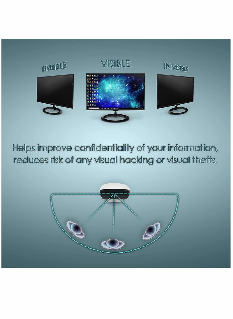 KASTWAVE - Screen Protector Privacy Screen Filter for 19 Inches Monitor Screen Measured Diagonally Computer Monitor Screen Protector Size is 16.1 inch 10.1 inches Anti Glare and Anti Blue Light Protection - Image 1