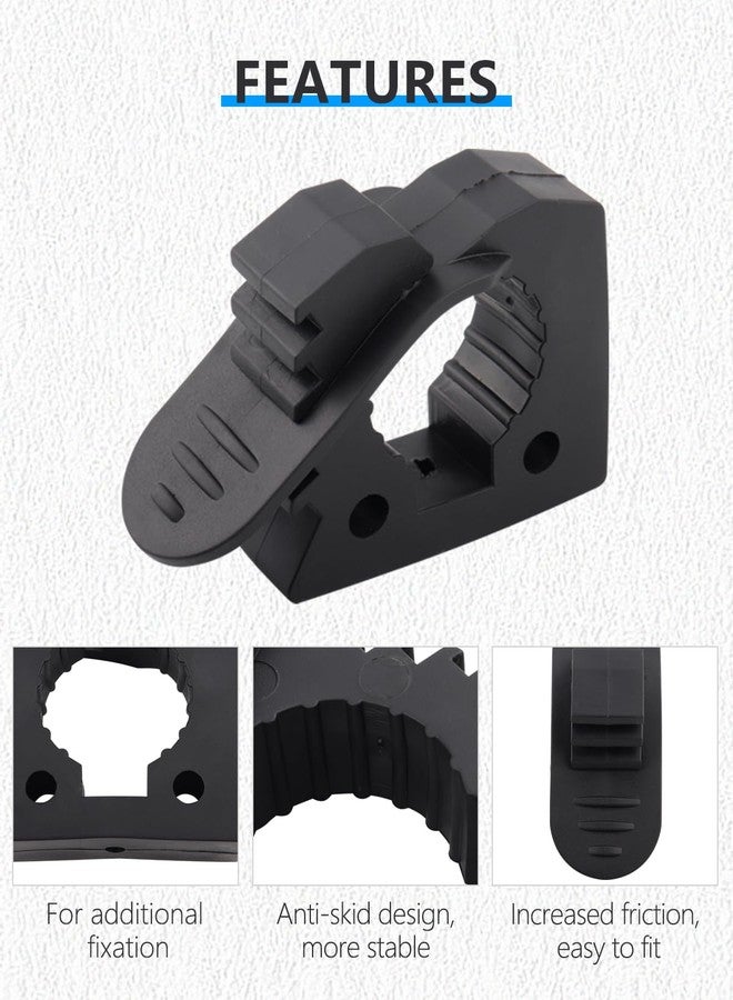 ADTOPI Shovel Mount for Roof Rack, Rubber Clamp Mounting Kit, Shovel Holder Clamp Wall Mount Kit Car Accessories for Roof Rack, Boats, Military Equipment, Axe - Image 2