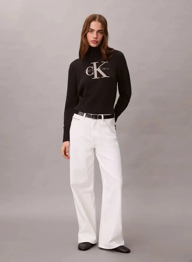 Soft Chenille Roll Neck Jumper