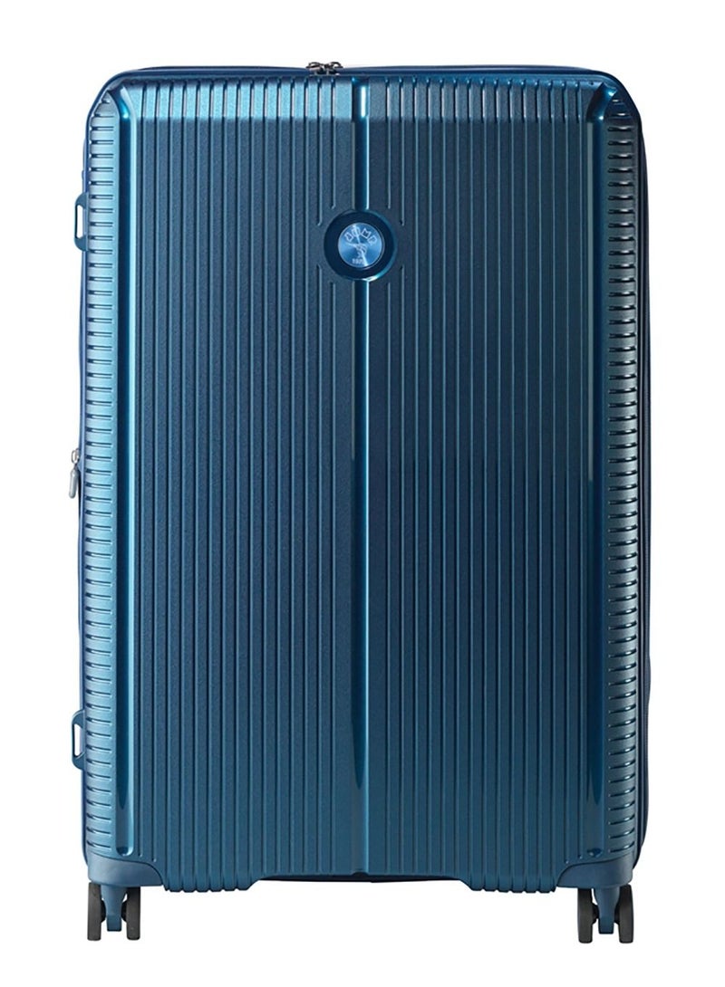 Jump Sondo Polypropylene Hard Expandable Luggage Suitcase Trolley Large 76cm Blue - Image 2
