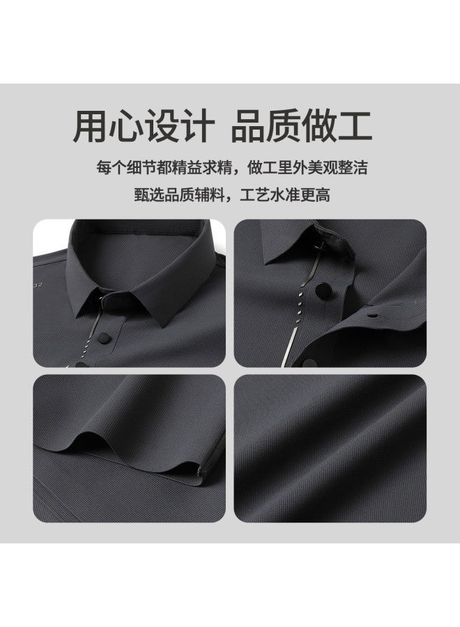 Tucano men's Summer Outfit - Short Sleeve Polo Shirt With Elastic Waist Casual Pants - Image 4