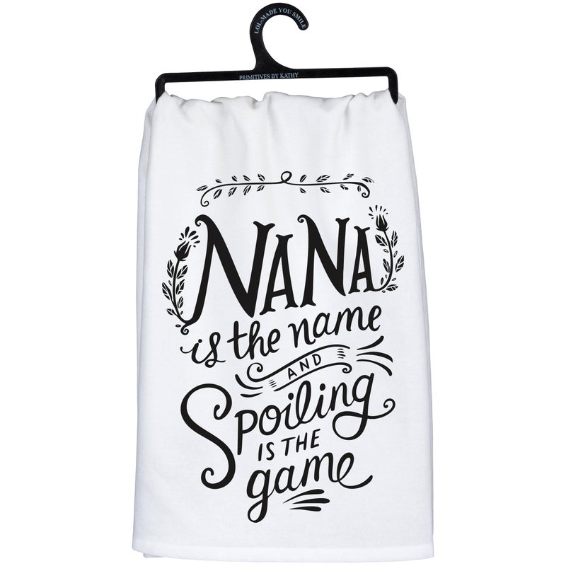 Primitives by Kathy Boho Cotton Kitchen Towel Set Funny Sayings Housewarming Gift Fall Decor 28x28