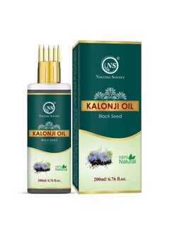 Nuerma Science Kalonji Hair Oil (Black Seed Oil) With Comb Applicator For More Deep Nourishment & Strong Healthy Hair100Ml  - Image 1