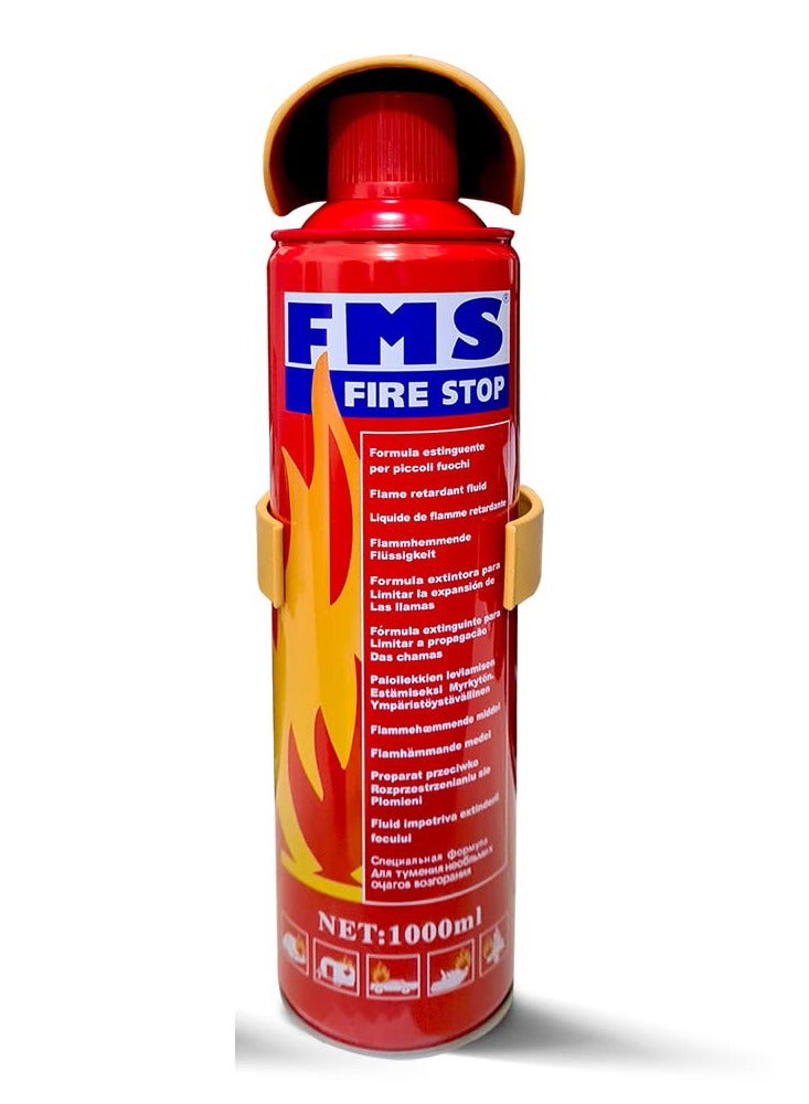 Fire Extinguisher For Car, Stay Safe with 5 in 1 Portable Fire Spray 1000ml - Image 1