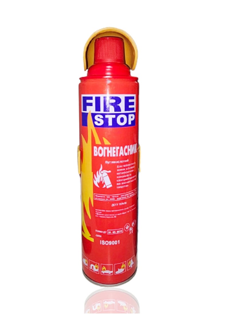 FIRE STOP Fire Extinguisher For Car, Stay Safe with 5 in 1 Portable Fire Spray 1000ml  - Image 1