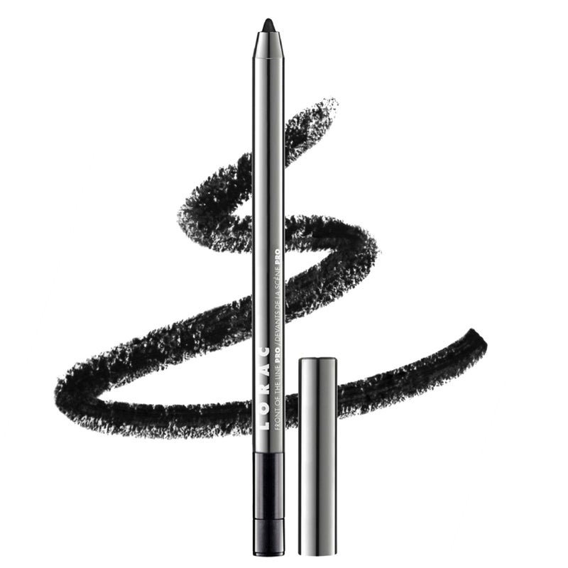 LORAC Front Line PRO Waterproof Eyeliner Pencil, Black Matte| Long Lasting| Makeup Pencil Sharpener | High-Precision - Image 1