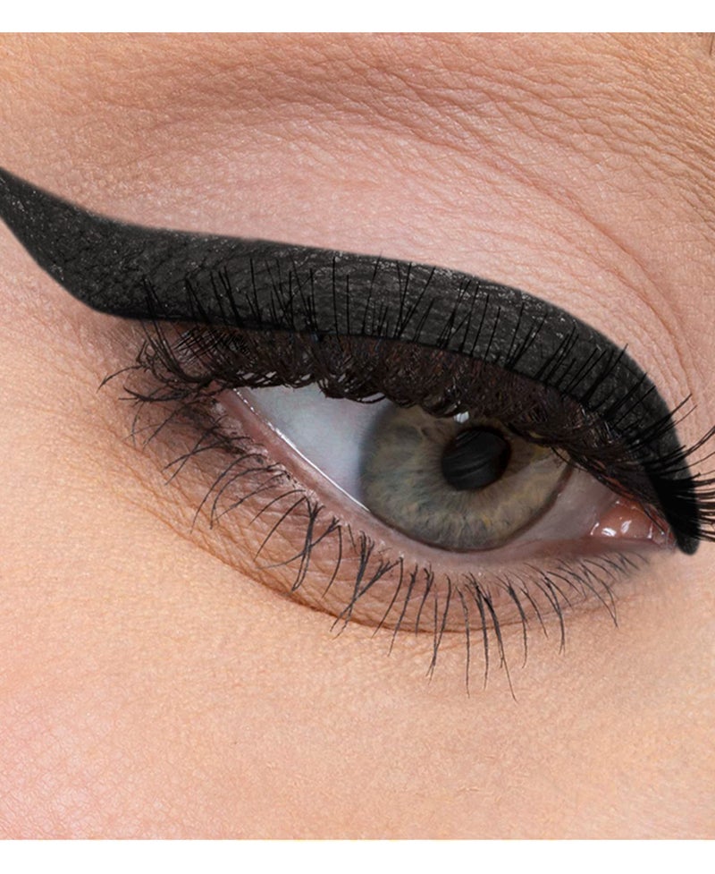 LORAC Front Line PRO Waterproof Eyeliner Pencil, Black Matte| Long Lasting| Makeup Pencil Sharpener | High-Precision - Image 2