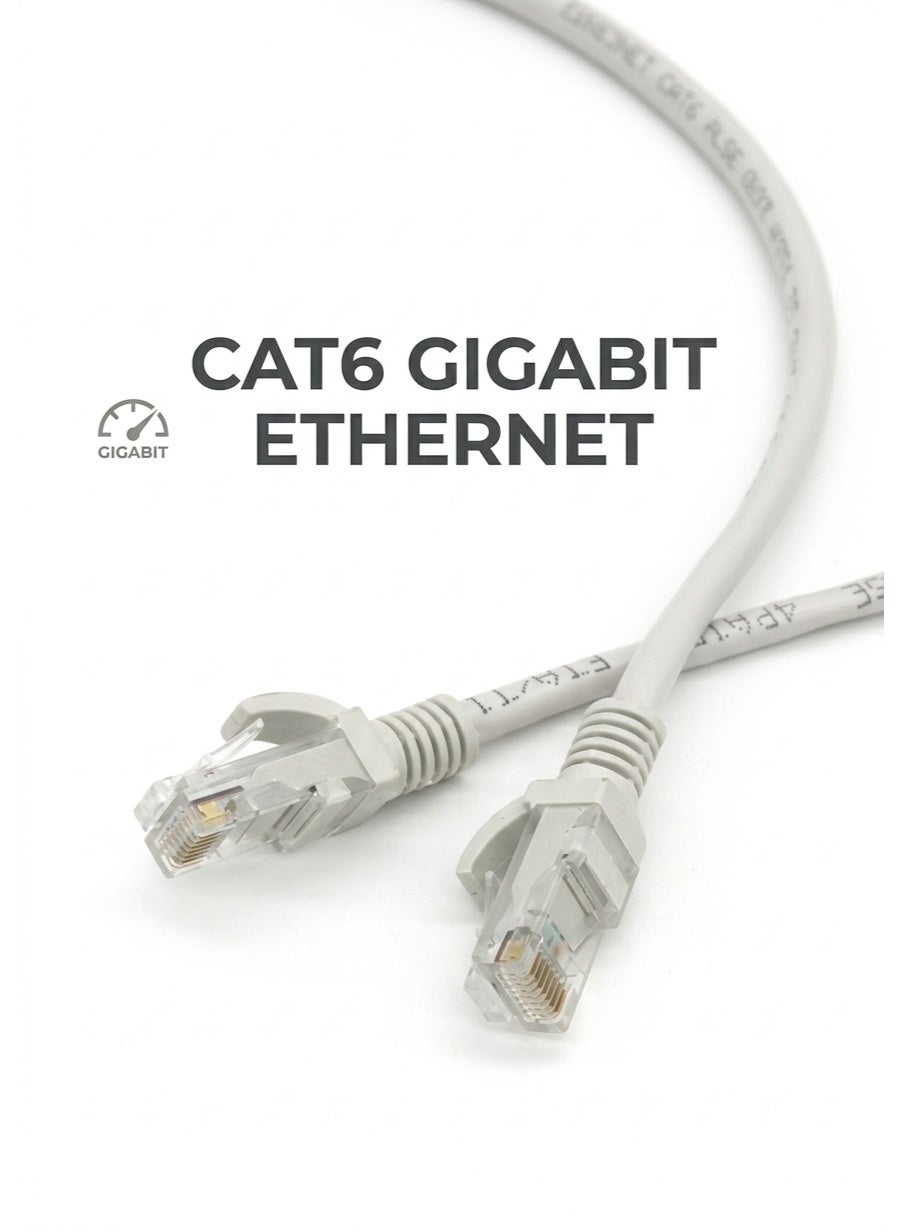جون بولز Johnpauls CAT6 Ethernet Cable 15m wired 15 M