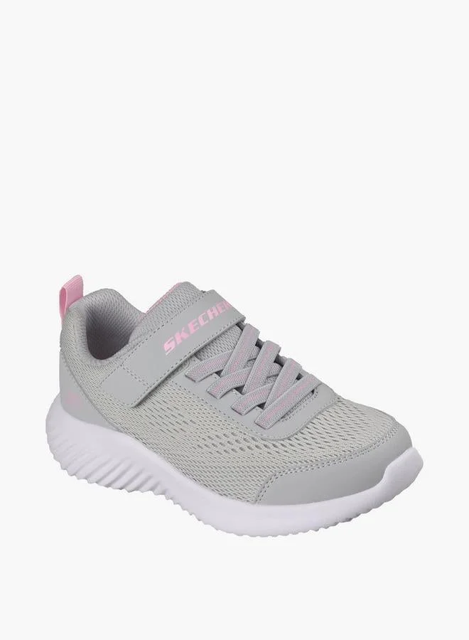 SKECHERS Girls Bounder Hook & Loop Sports Shoes