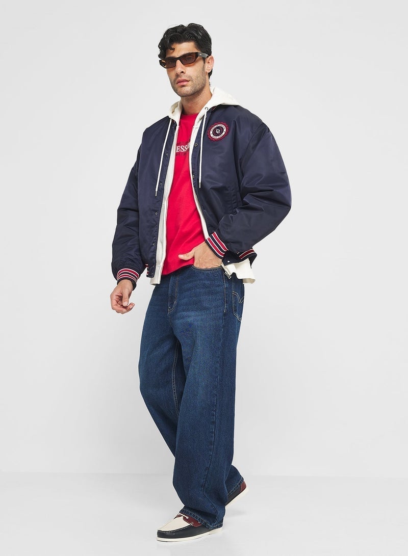 GUESS American Trad Crew Neck T-Shirt - Image 4