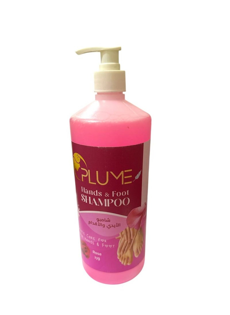 بلوم شامبو للعناية باليدين والقدمين بالورد 1 لتر