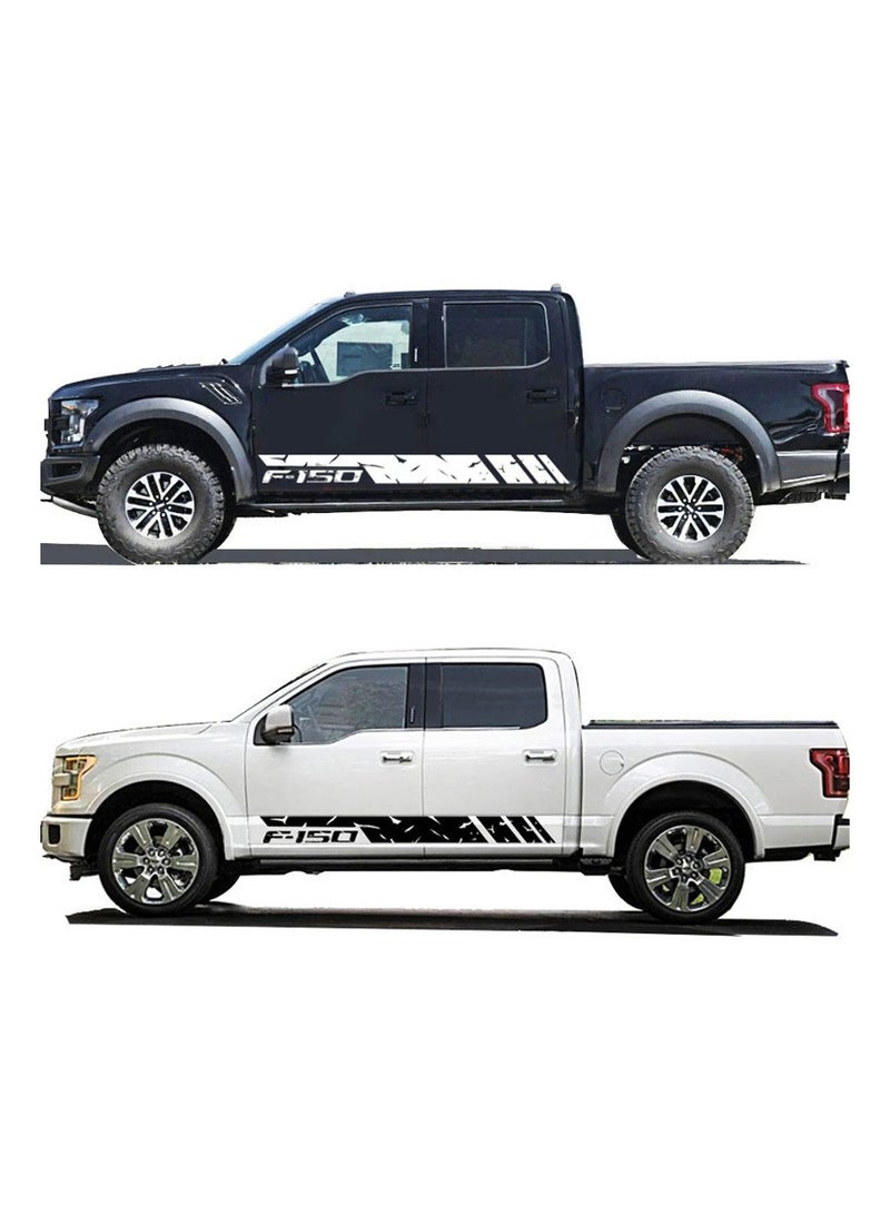 Pickup truck Poster under car door Automotive Decals Auto decoration Car Side body Stickers for Ford Raptor F-150