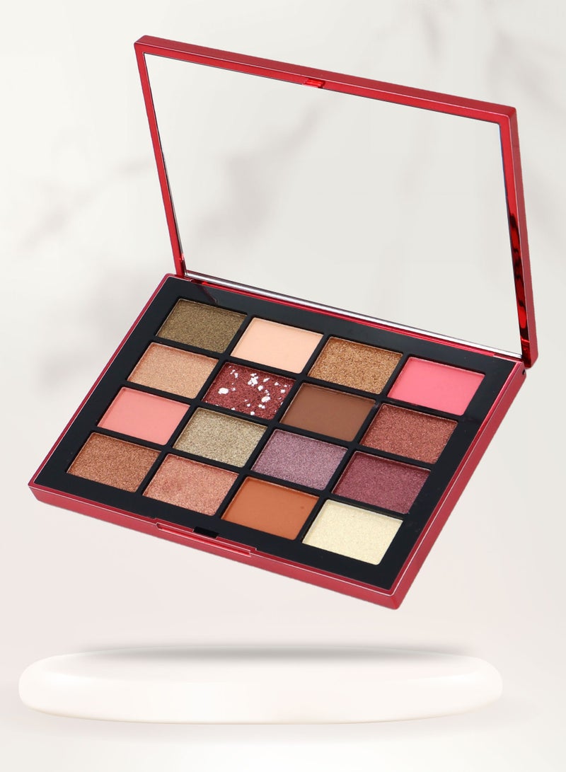 MODA 16 Color Eye Shadow - Image 1