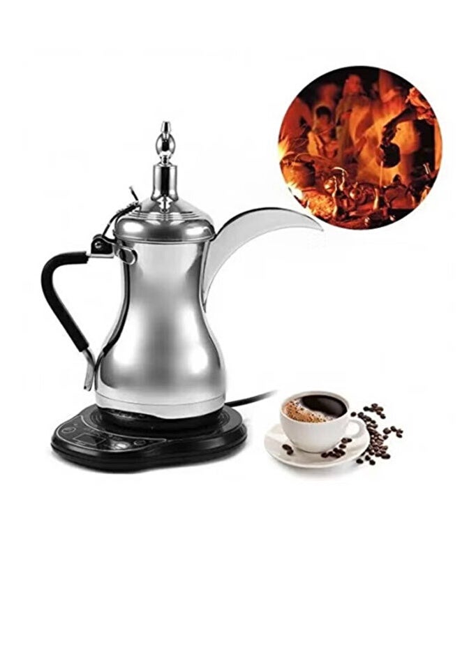 Denix Electric Arabic coffee maker, 600ml can, model DX2045 - Image 1