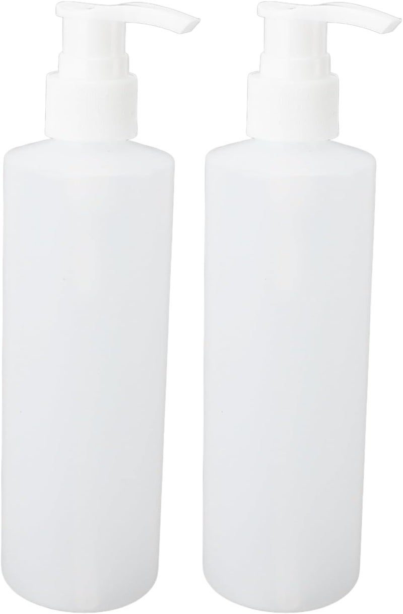 Mrisata 2pcs Massage Oil Warmer Replacement Bottle 250ml Refillable Professional Shampoo Pump Bottles for for Lotion Heater, Face Cream Massage Lotion Hand Wash Tanning Lotion - Image 3