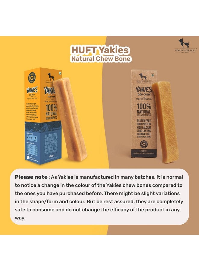 Heads Up For Tails Yakies Vegetarian Natural Dog Chew Bone For All Life Stages - Medium - 60G Each - Pack Of 10 - Image 5