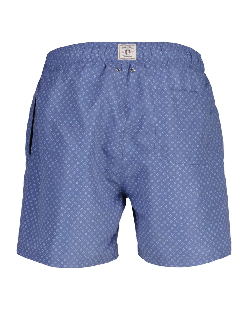 GANT  Mini Geometric Print Swim Shorts for Men | Best Price UAE
