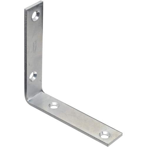 Generic L Bracket 15 Inch 10 Pcs Silver Iron Mount Bracket Corner Mount  - Image 1