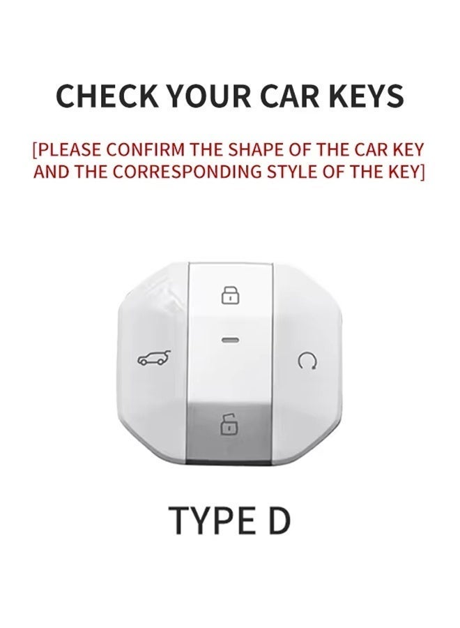 Bukela Car Key Case for Jetour Freer Freedom T2 Freer Traveller T1 2025+ Remote Cover Shell Keychain Fob Accessories Anti-Scratch - Image 3